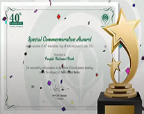 SPECIAL COMMEMORATIVE AWARD